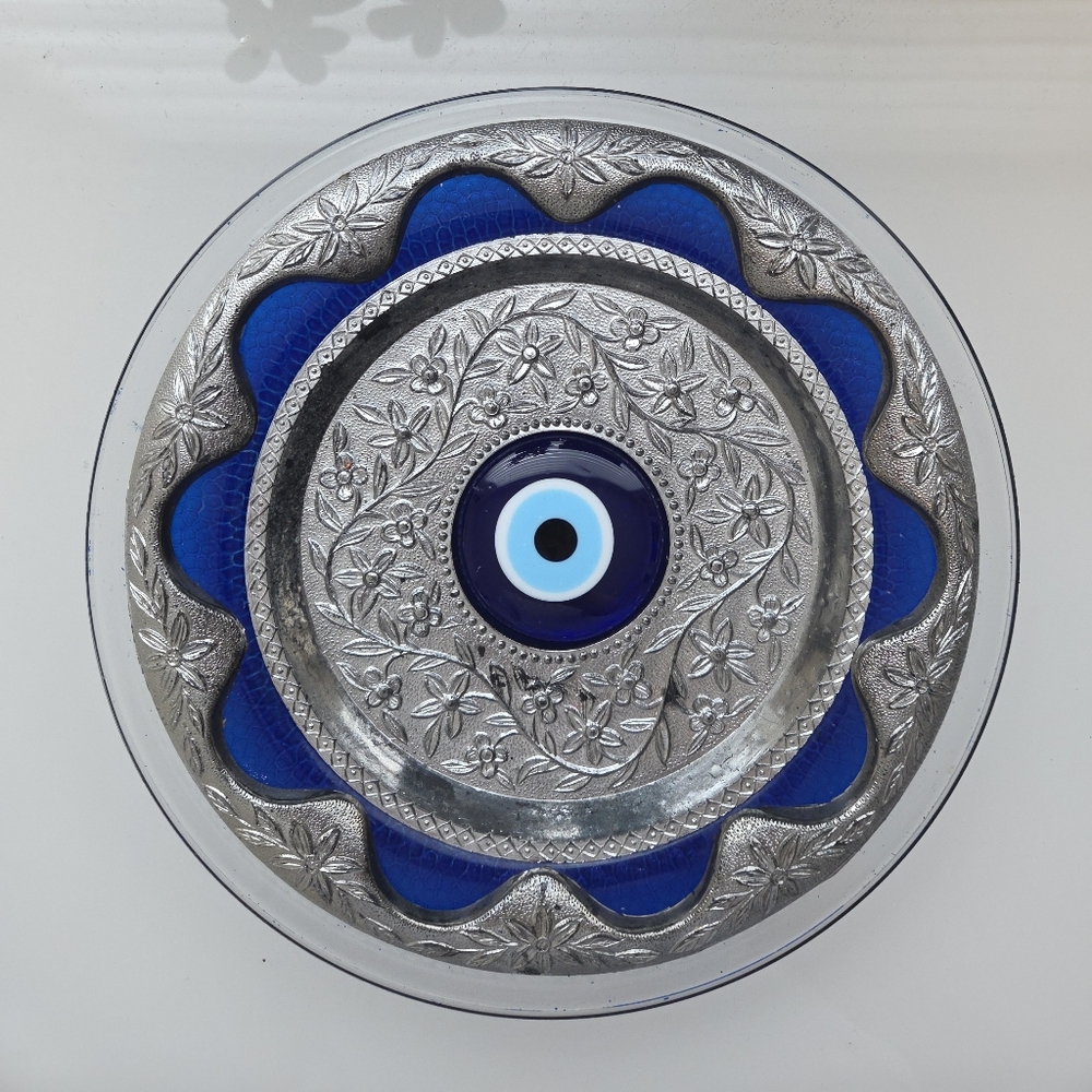 FREE W/ PURCHASE: Evil Eye Decorative Plate / Trinket Dish